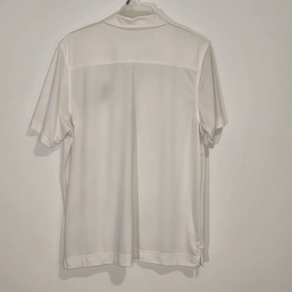 Ole Miss White Polo Shirt Size Large - Picture 9 of 9
